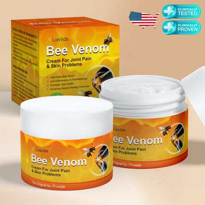 🇦🇺🦴Lovilds™ Bee Venom Pain Suppression Joint Healing Cream (👩🏼‍⚕️AOA Recommended)